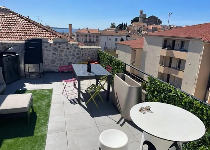 Cannes Experience Pastour Duplex Penthouse Rooftop 4 Bed&4Bath Sea&Suquet View Walking Distance Palais Des Congres & Beaches