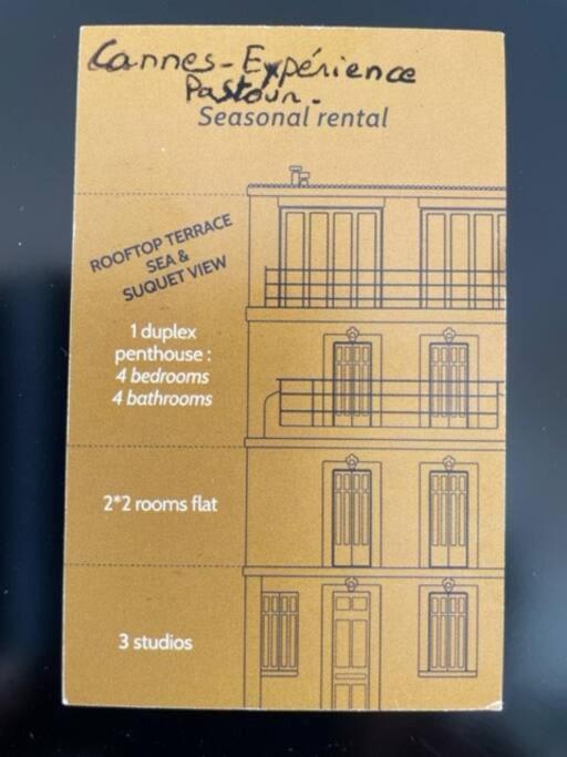 Experience Pastour Duplex Penthouse Rooftop 4 Bed&4bath Sea&suquet View Walking Distance Palais Des Congres & Beaches Appartement